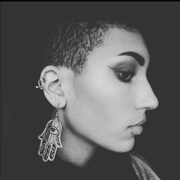 Killstar Jewelry - Killstar Hamsa Earrings